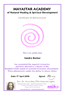 Certificate of Achievement. Kundelini Reiki. Click to enlarge Certificate of Achievement. Kundelini Reiki. Click to enlarge