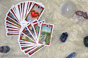 A rare deck of Lenormand Cards - real gypsy feel