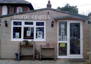 Sandy Cristel Esoteric New Age Witchy Shop in Dorset